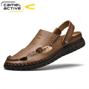 Men's slippers, antiskid soles, fashionable and personalized men's beach shoes in summer