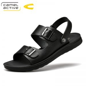 High Quality Summer Men Shoes Casual Woven Fashion Flat Design Stylish PU White Latest Men's Sandals
