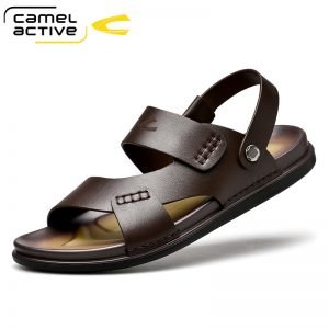 Water Shoes Hiking Beach Roman Leath Sandal Men