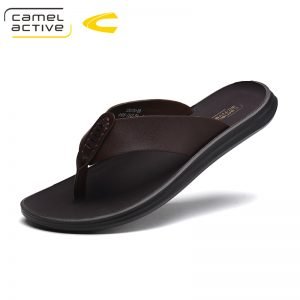casual shoes men's sandals rubber soles true leather