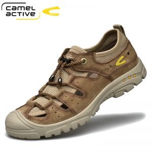 Wholesale summer men's shoes, pu beach sandals