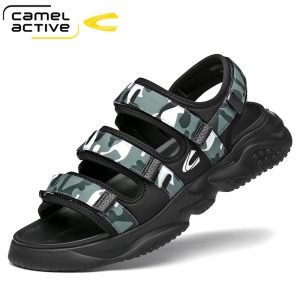 Cow Leather Slip-on Most Fashion New Design Men's Beach Sandals Men's Shoes Genuine Leather Shoes