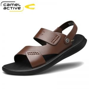 Men's Summer Hole Shoes Sandals Breathable Casual Outdoor Non-Slip Beach Slipper